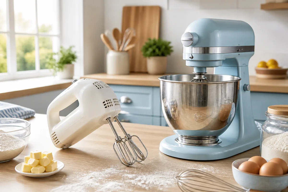 Batteur ou robot pâtissier : que choisir