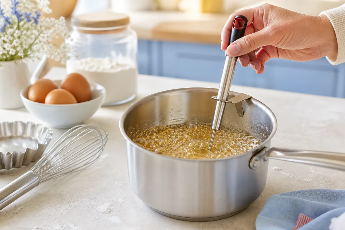 Thermomètre à sucre : mode d'emploi